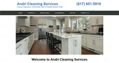 Desktop Screenshot of andri-cleaning-services.com